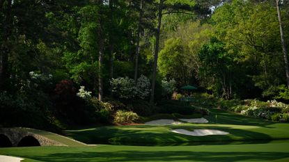 The 12th hole at Augusta National