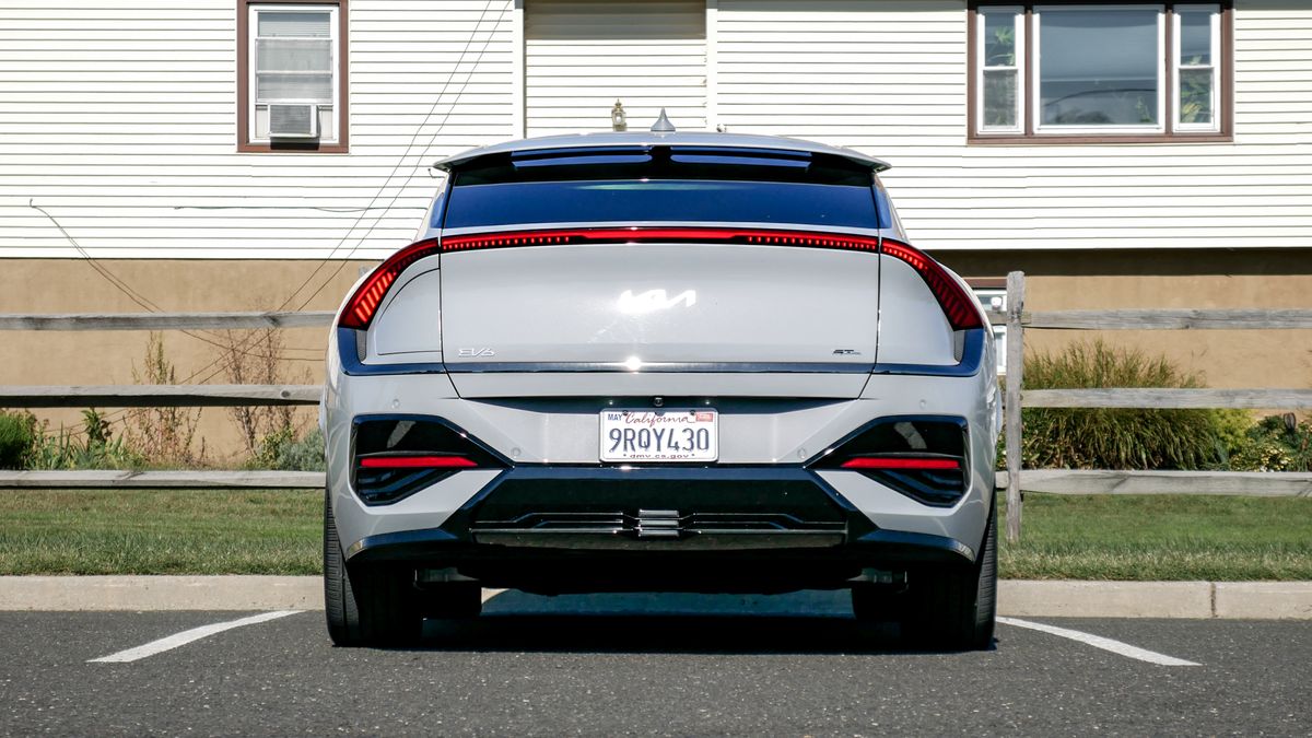 2025 Kia EV6 test drive.