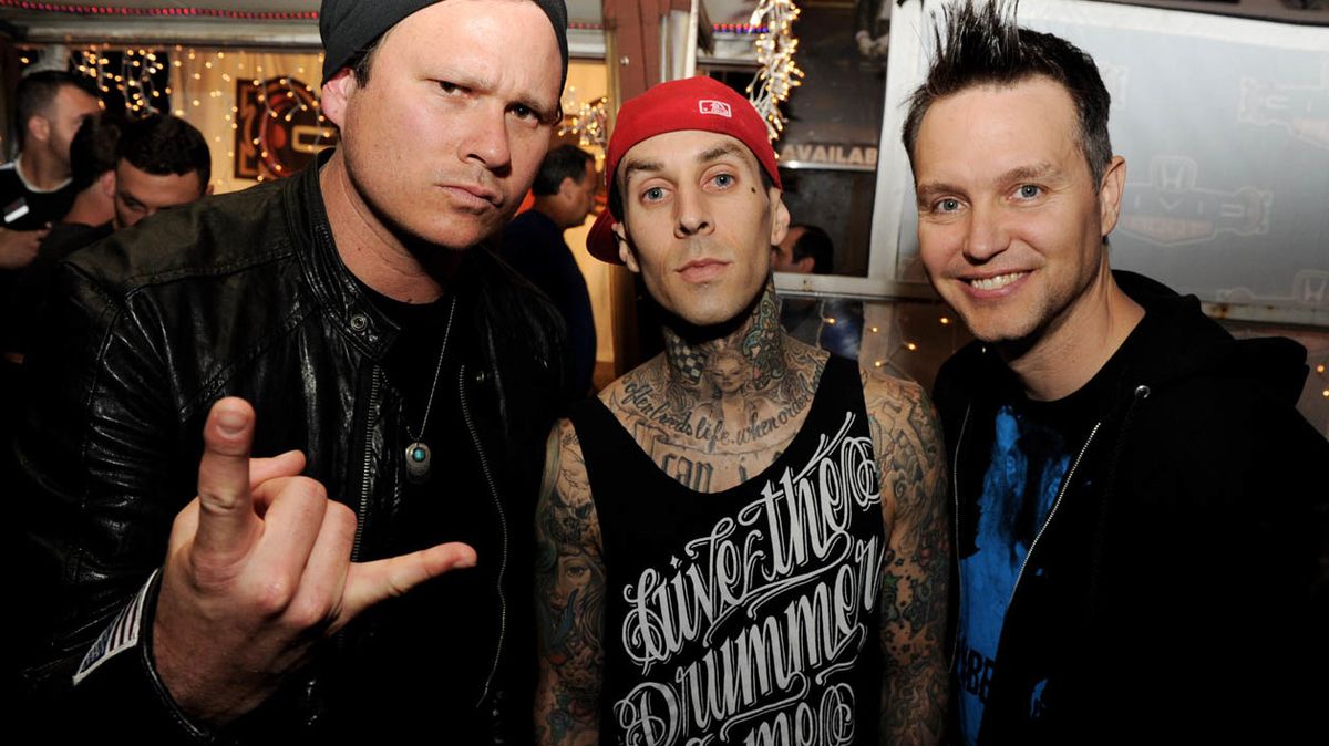 Tom DeLonge offers to go water sliding with Blink-182’s Travis Barker ...