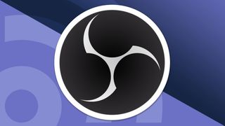 OBS logo on a purple TechRadar background