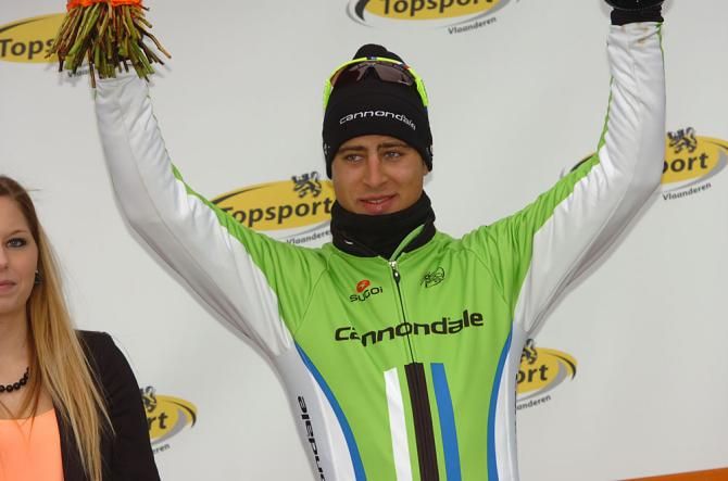 Stage 1 winner Peter Sagan (Cannondale)