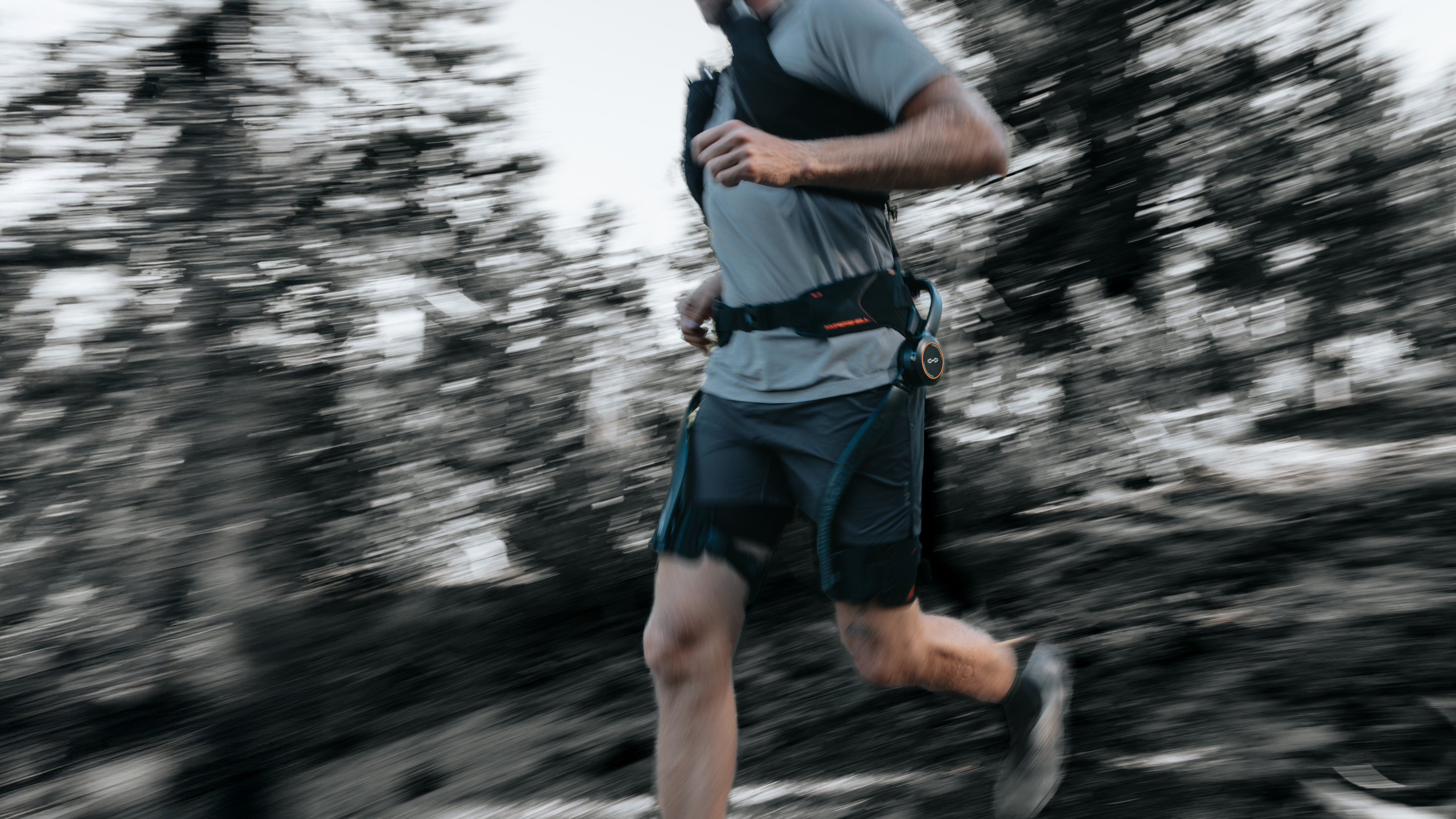 The Hypershell X Ultra Exoskeleton in use