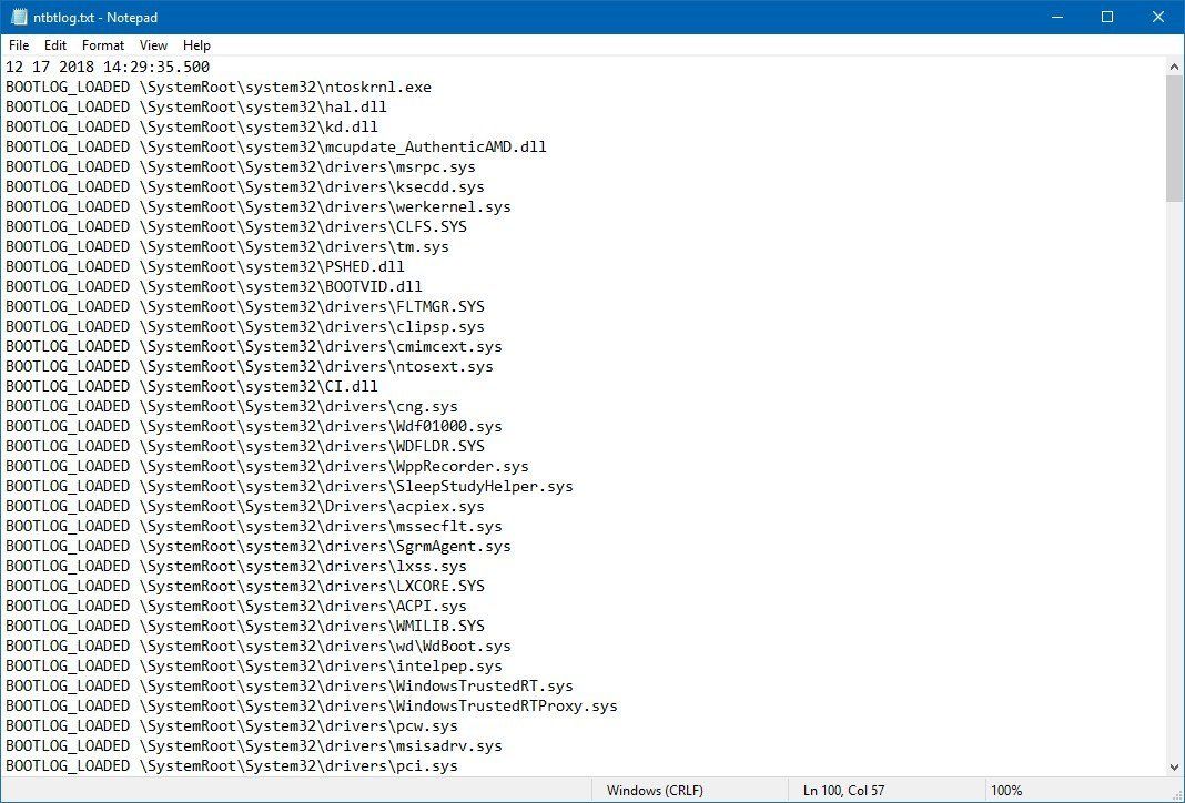 windows 10 boot time log