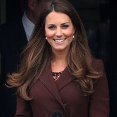 Kate Middleton during her pregnancy with Prince George in 2013