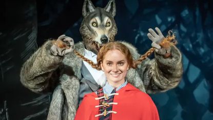 Lauren Conroy as Little Red Riding Hood in Into The Woods