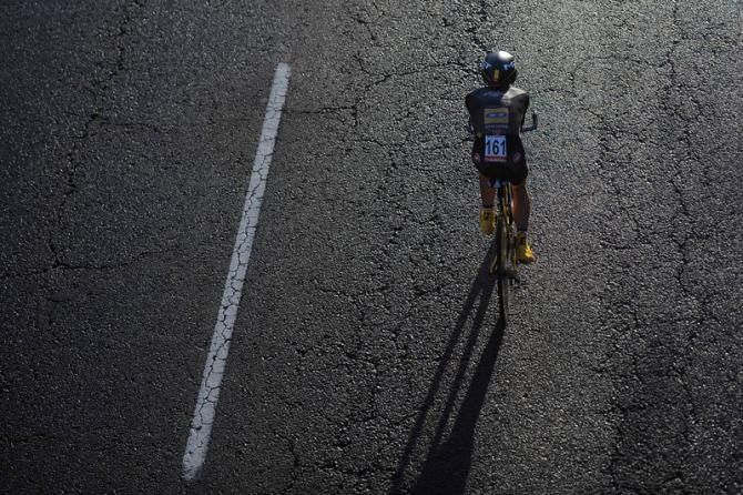 Sergio Pardilla (MTN-Qhubeka) during the time trial