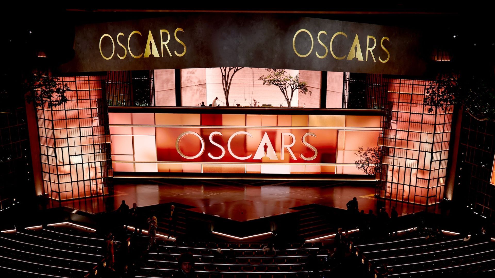 The 2026 Oscars stage was inspired by a leafy courtyard garden