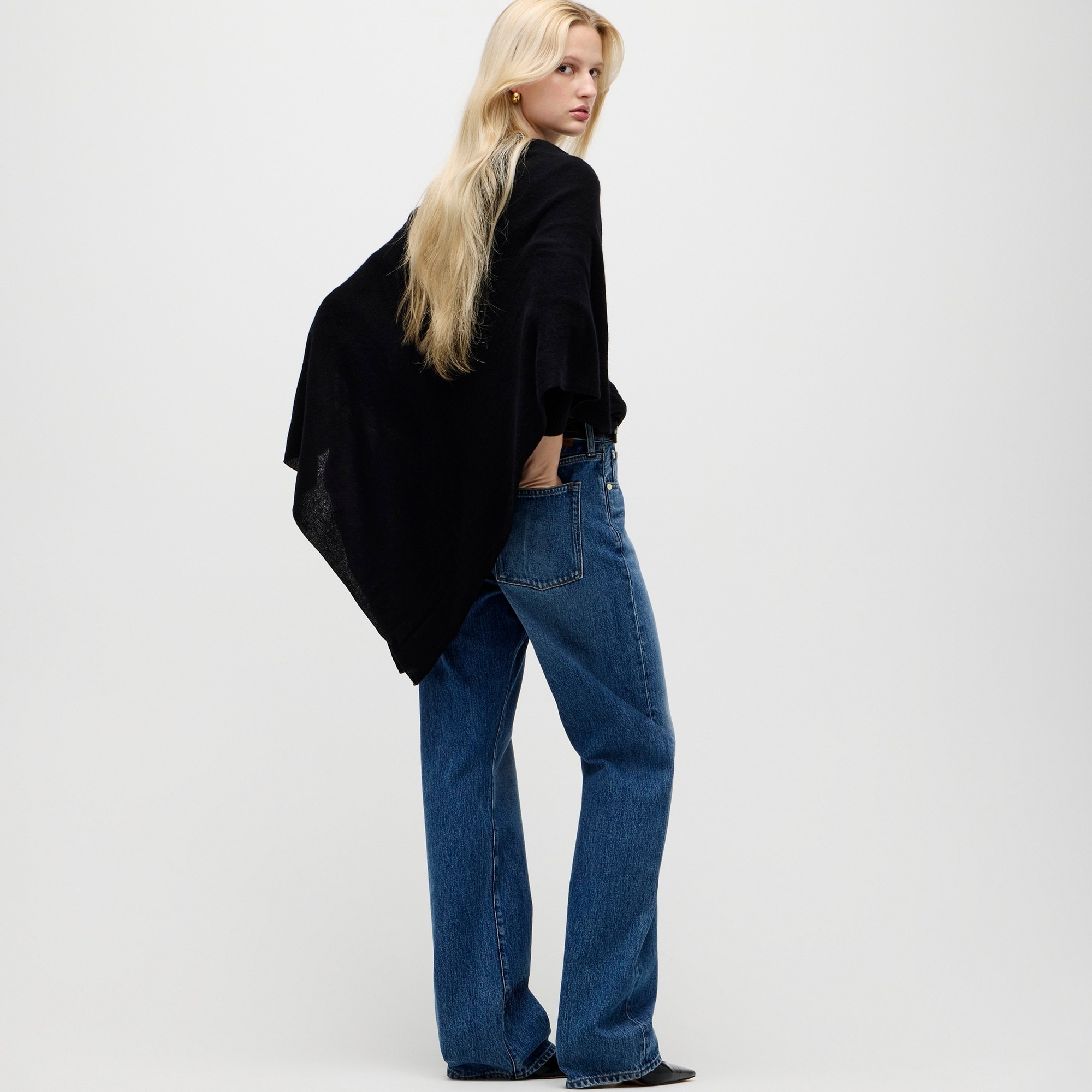 jcrew, Cashmere-Wool Blend Poncho