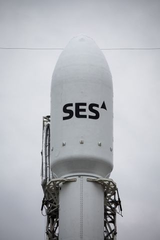 SES-9 Satellite Close-Up