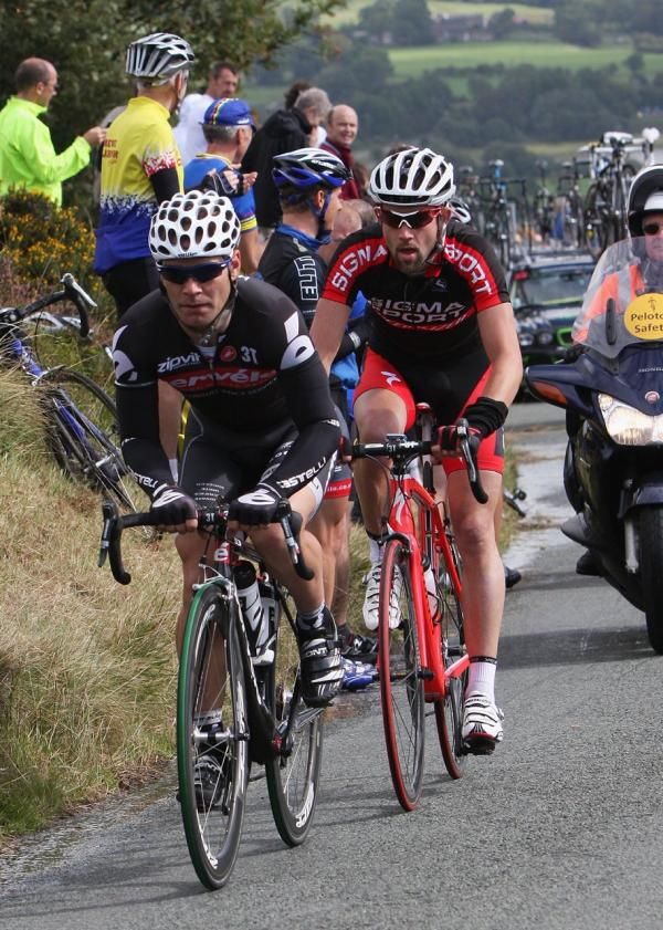 Roger Hammond (Cervelo) on the gunn