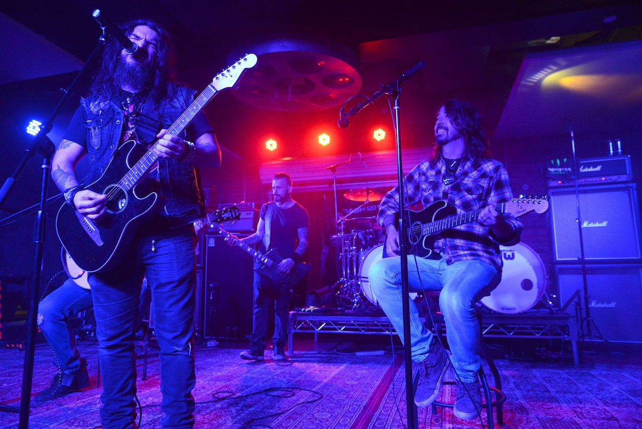 Robb Flynn and Dave Grohl
