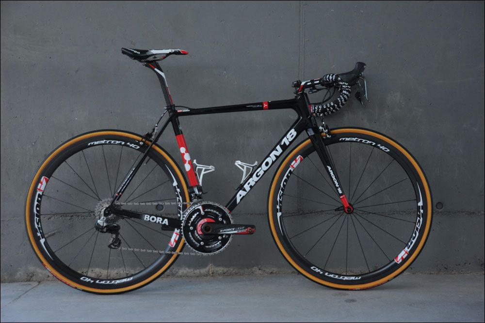 The lightweight Gallium Pro is the climbers' bike of choice