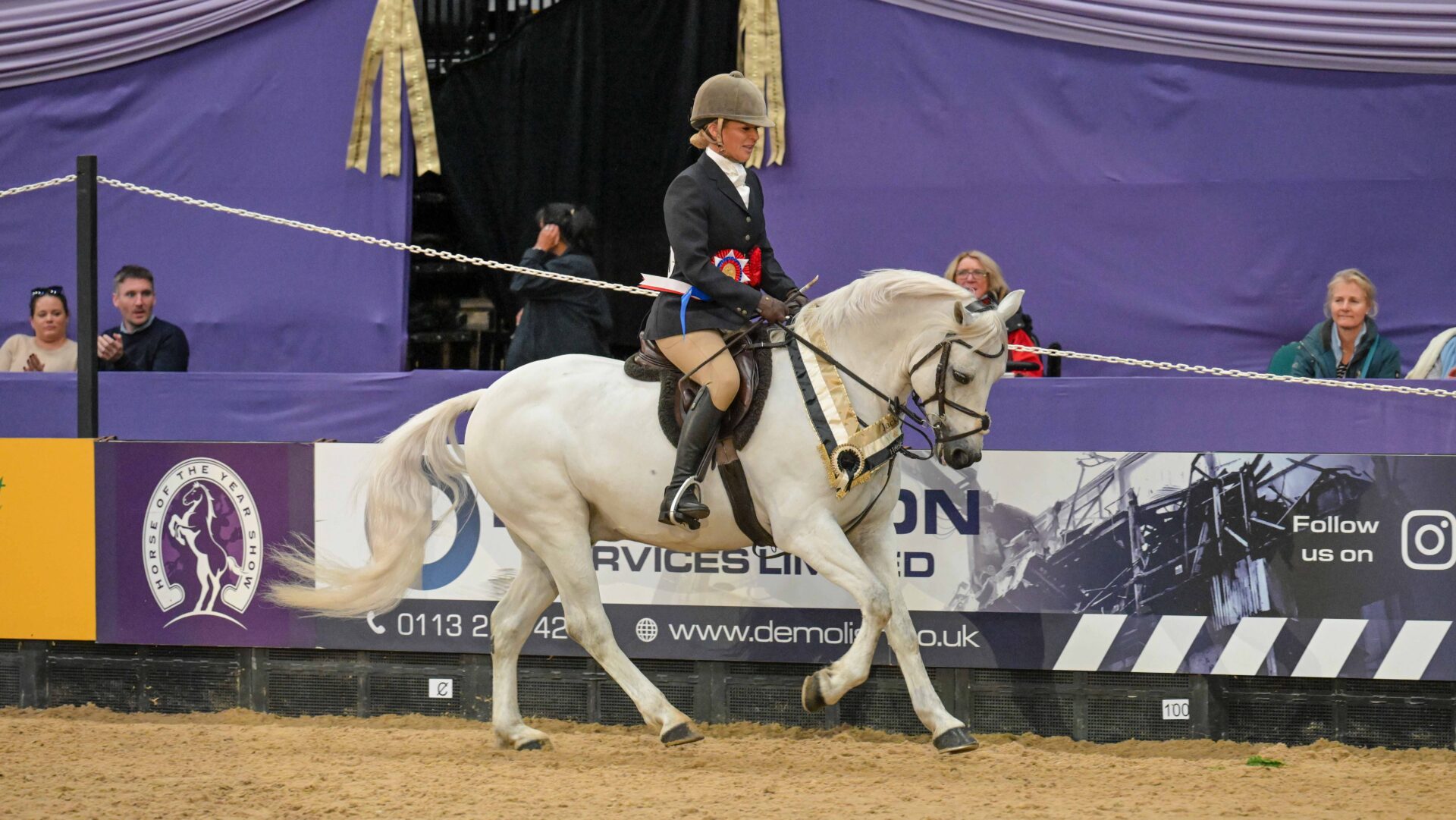 Horse No 691 - winners of the JACKSONS OF YORKSHIRE MOUNTAIN &amp;amp; MOORLAND EXC.