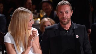 Gwyneth Paltrow and Chris Martin attend the 3rd annual Sean Penn & Friends HELP HAITI HOME Gala in 2014