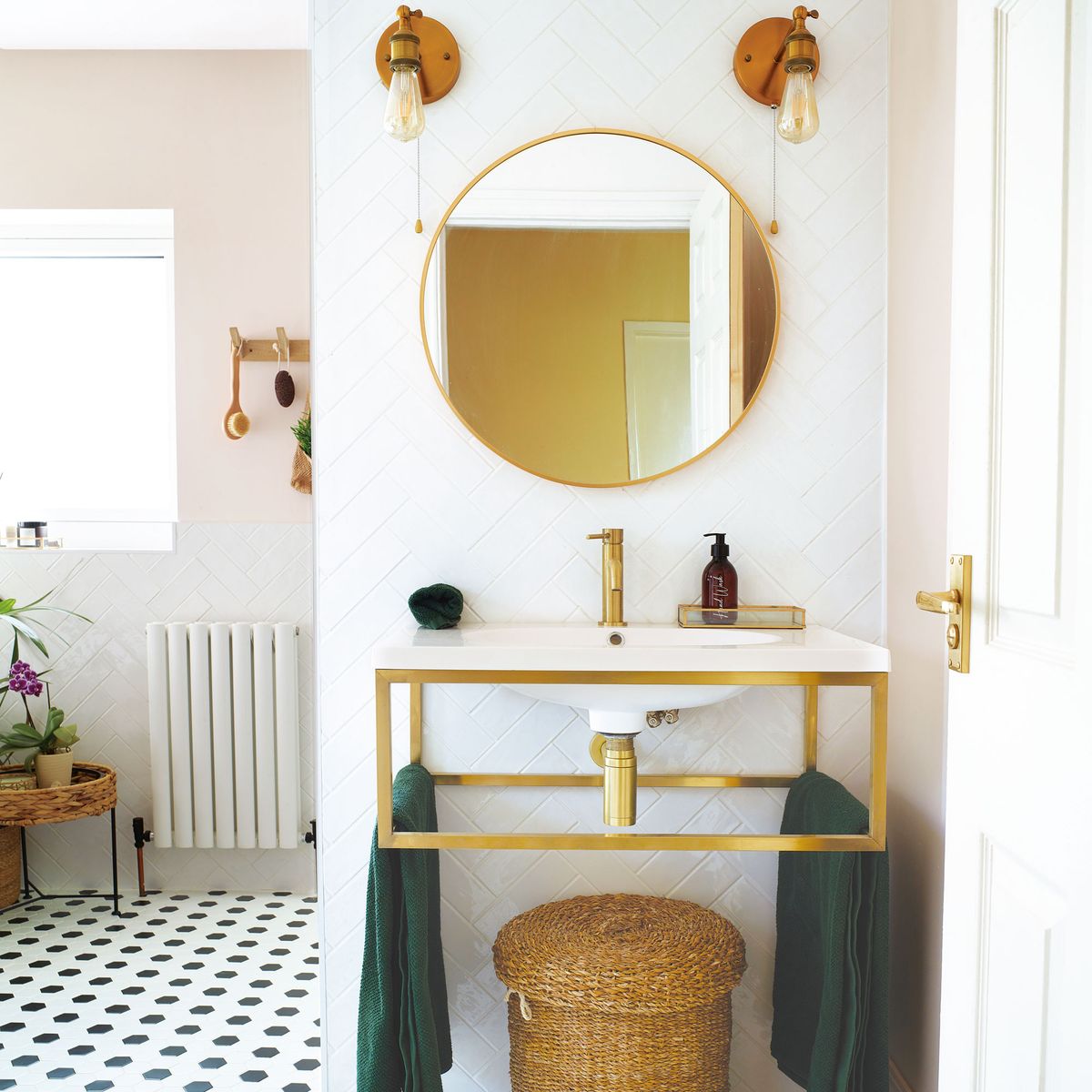 A layout change was key to creating this luxurious bathroom