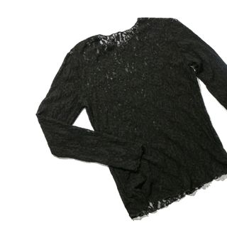 Signature Lace Long Sleeve Top