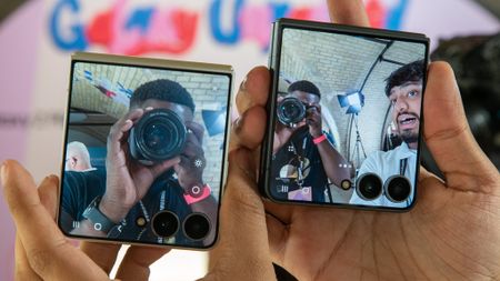 Hands-on with the Samsung Galaxy Z Flip 8's camera