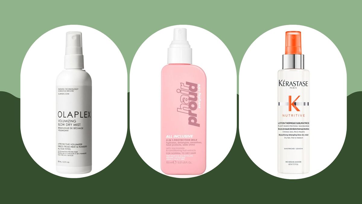 12 Best Heat Protectant Sprays & Creams to Protect Hair
