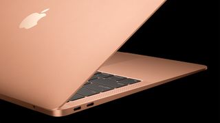 Apple’s new MacBook Air in gold finish