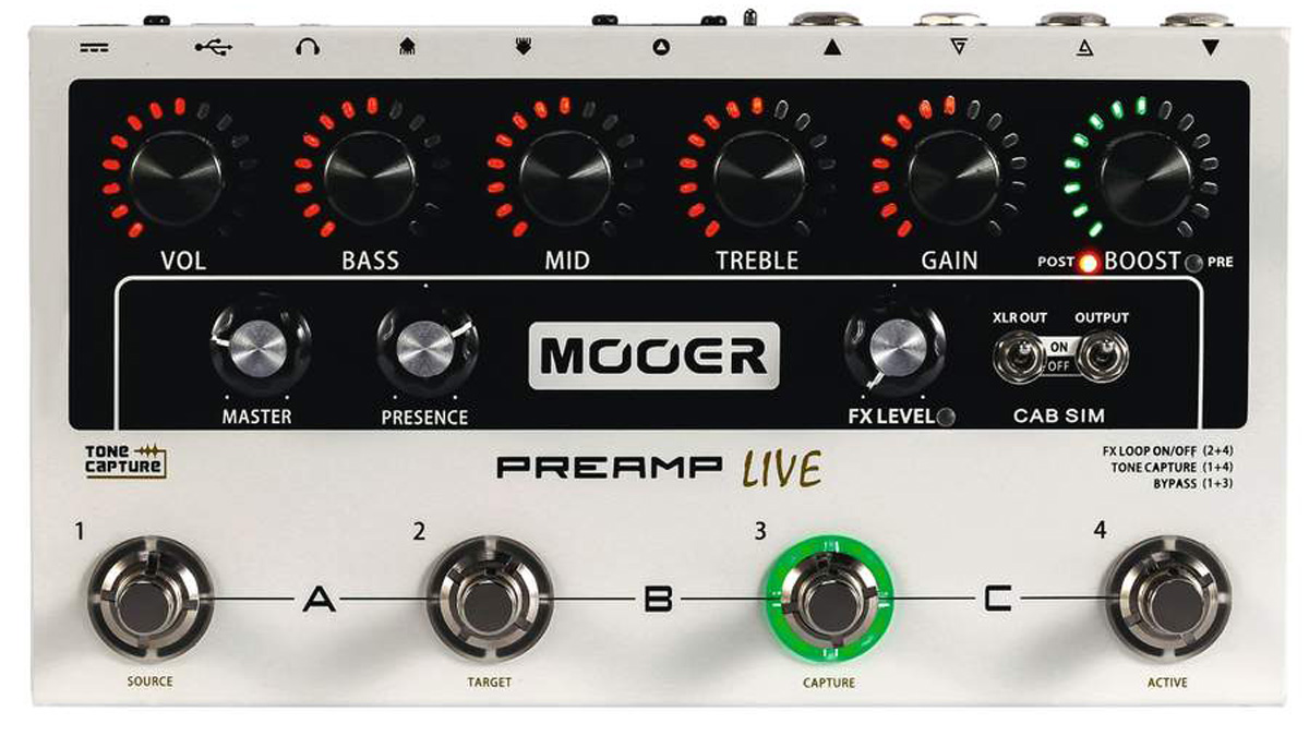 公式卸売Mooer Preamp Live プリアンプ