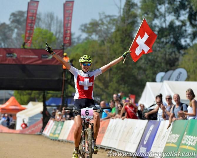 Alessandra Keller (Switzerland) wins the junior women's cross country at the 2013 world championships