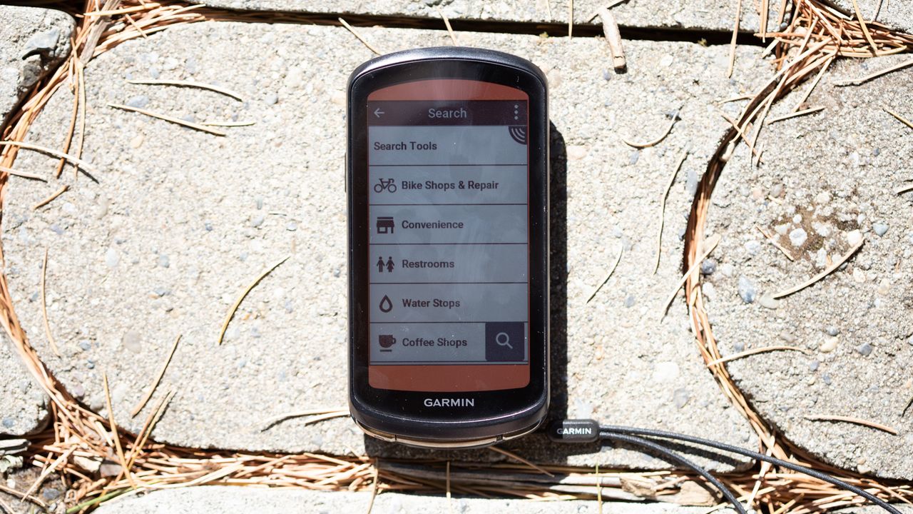 Garmin 1040 Solar poi search