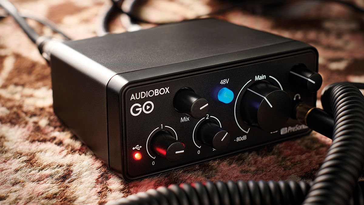 PreSonus AudioBox GO USB-C Audio Interface