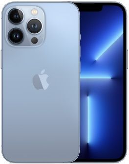 The blue iPhone 13 Pro