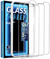 Mkeke iPhone 13/iPhone 13 Pro Tempered Glass Screen Protector 3-Pack | Was $9.99 now $6.88 at Amazon