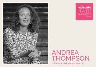 Andrea Thompson, Marie Claire UK Hair Awards Judge