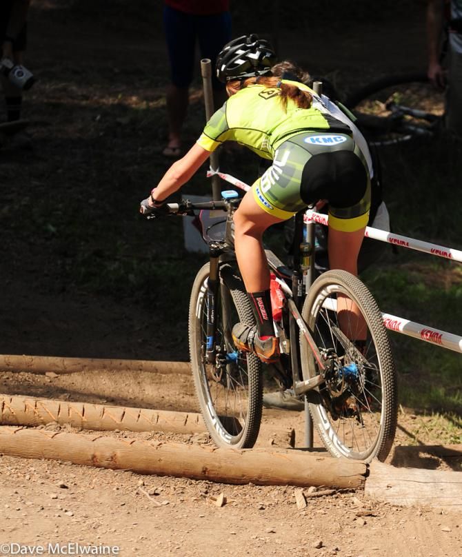 There were several new man-made obstacles on the course