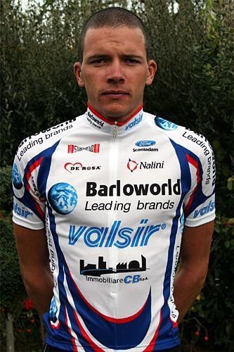 South African champion Ryan Cox shows off the new kit