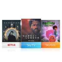 Sky TV, Netflix + Kids | £32 per month