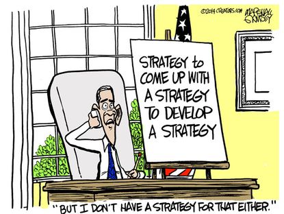 Obama cartoon world ISIS