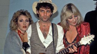 Aug 05, 1990 - Los Angeles, CA, USA - Fleetwood Mac members STEVIE NICKS, LINDSEY BUCKINGHAM, CHRISTINE MCVIE, MICK FLEETWOOD and JOHN MCVIE 