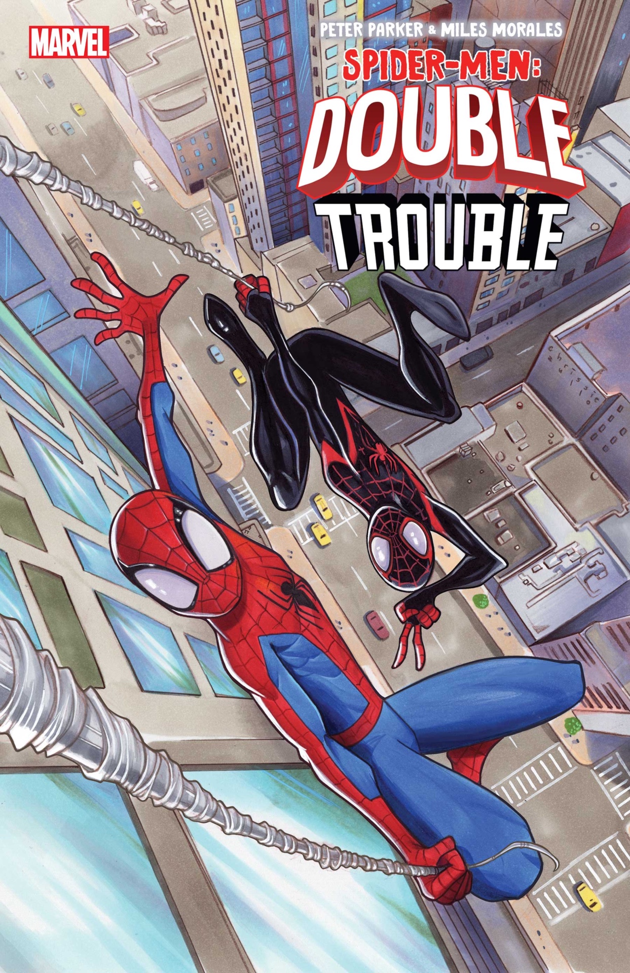 Portada de Spider-Men: Double Trouble #1