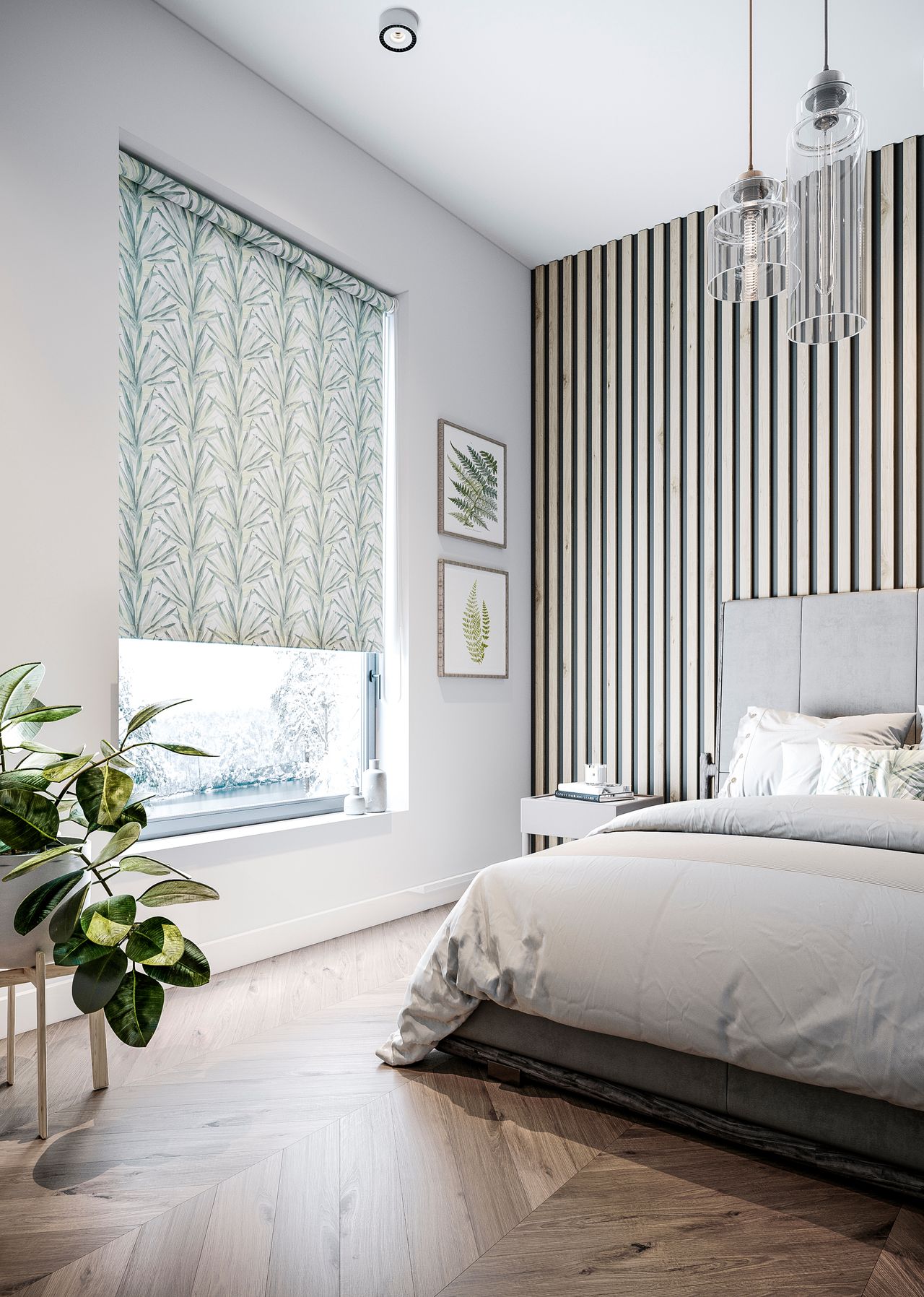 Pomysły na sypialnię Scandi