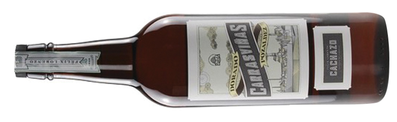 Bottle of fortified wine