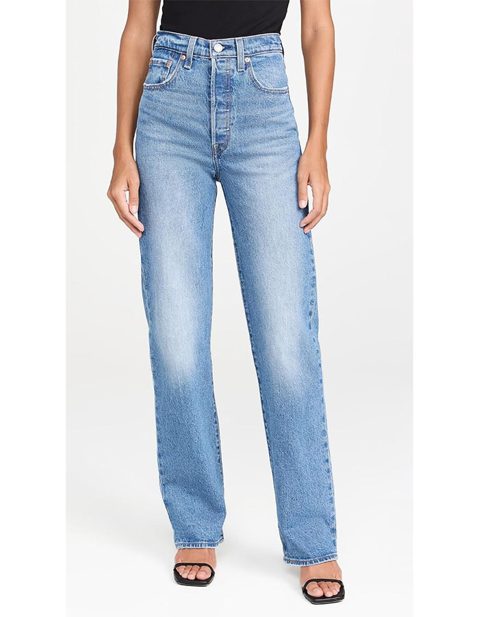 Levi's, Levi's&amp;reg; Ribcage Full Length Jeans Dance Around 26 32