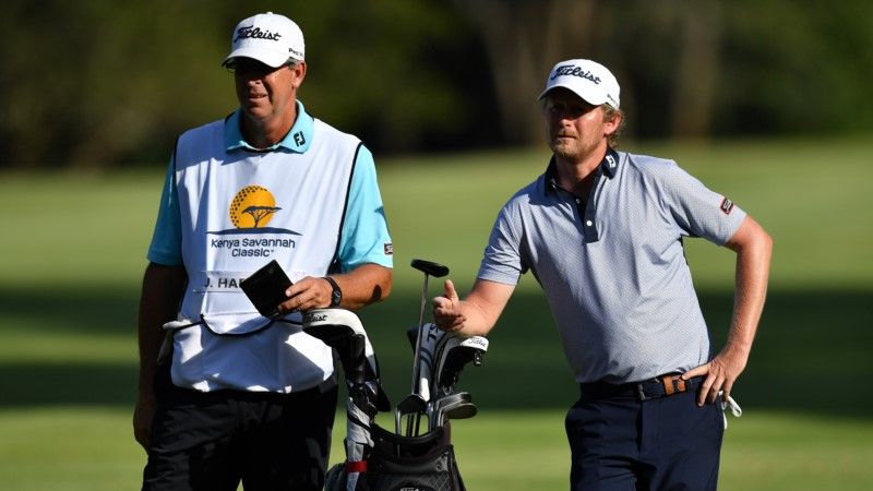 Who Is Justin Harding's Caddie? - Get To Know Alan Burns Here | Golf ...