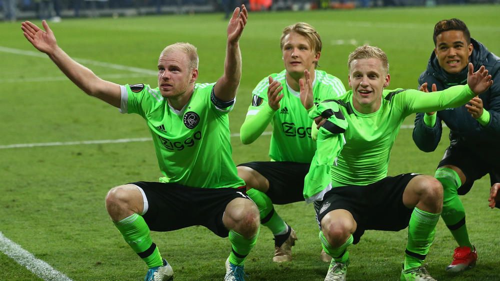 Ajax starting XI against Manchester United youngest ever ...