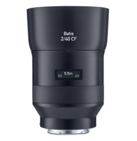 Zeiss 40mm f/2 Batis Series for Sony E-mount |