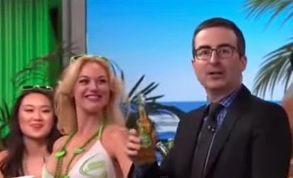 John Oliver pays his FIFA bet