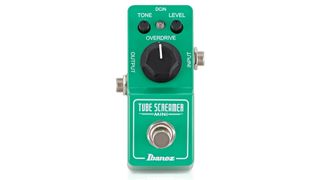 Best distortion pedals for metal: Ibanez Tubescreamer Mini
