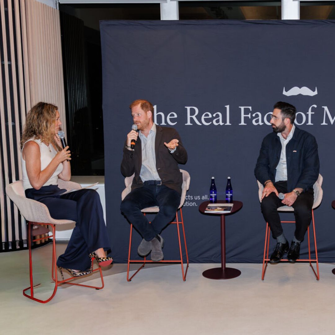 Prince Harry made a surprise appearance at a Movember panel in NYC