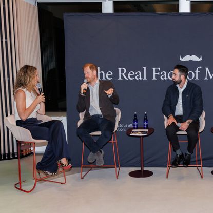 Prince Harry made a surprise appearance at a Movember panel in NYC