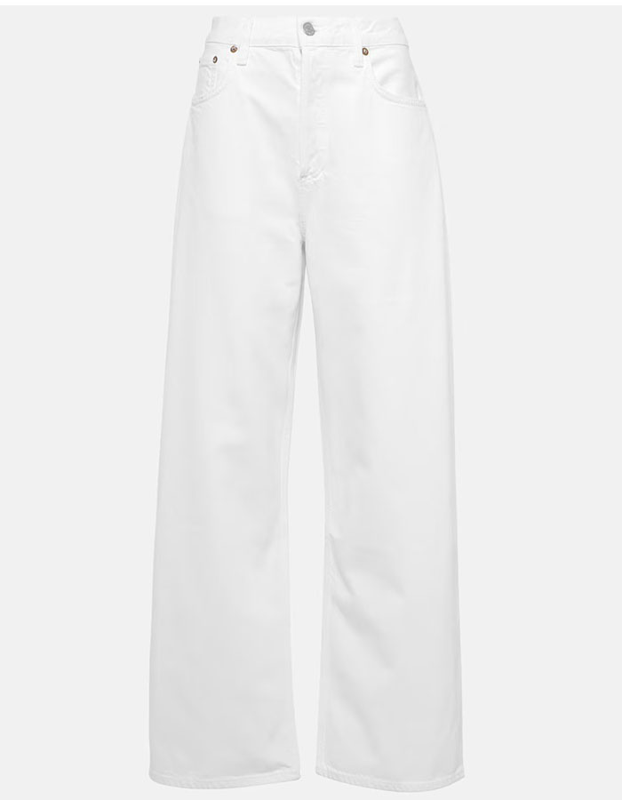 Low Slung Baggy Wide-Leg Jeans