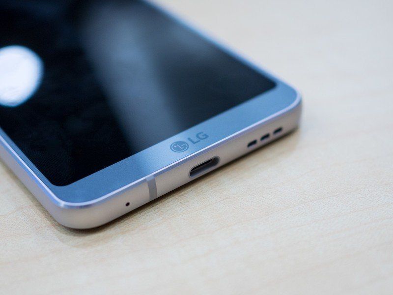 LG G6 in platinum