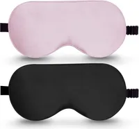 BeeVines Mulberry Silk Eye Mask 2 Pack