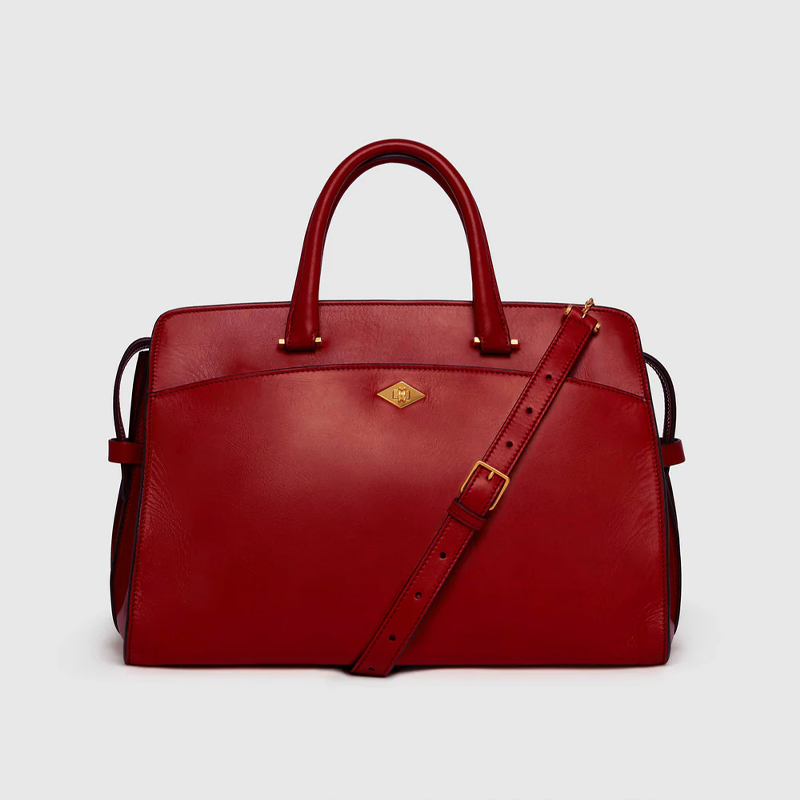 Private eye red day bag, Metier